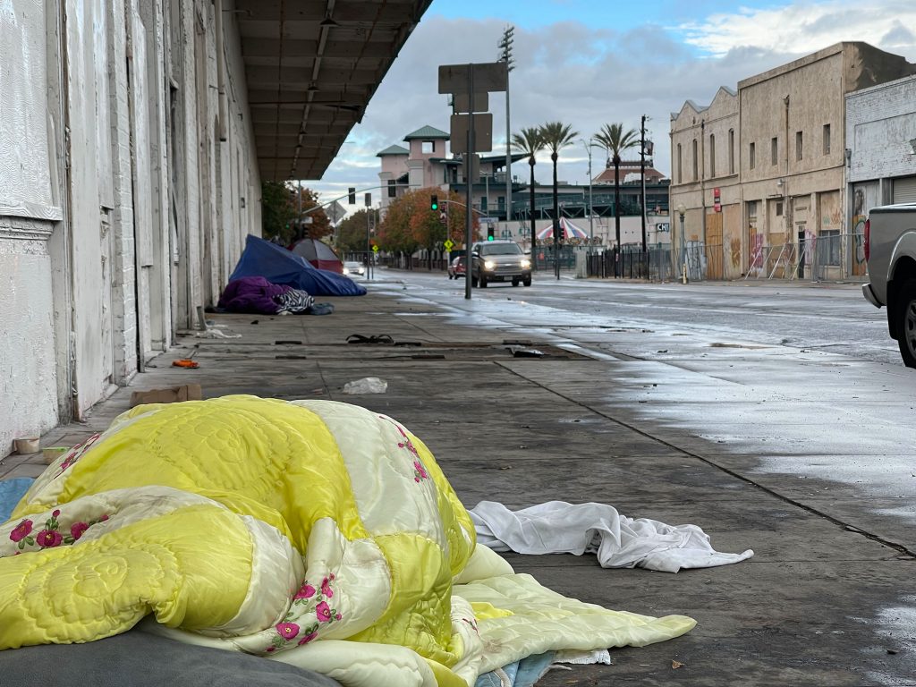 Fresno Homeless Rain